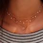 Bohemian Multilayer Crystal Lux Necklace