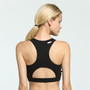 Compression Padded Sports Bra With Phone Pocket
