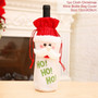 FENGRISE Santa Claus Wine Bottle Cover Christmas Decorations For Home 2019 Christmas Stocking Gift Navidad New Year's Decor 2020