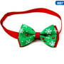 Christmas Holiday Pet Cat Dog Collar Bow Tie Adjustable Neck Strap Cat Dog Grooming Accessories Pet Product Supplies Christmas