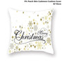 Taoup Gold Black Snowflake Merry Christmas Pillowcase Xmas Decor for Home Decor for Christmas Ornaments Xmas Noel Santa Claus