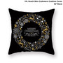 Taoup Gold Black Snowflake Merry Christmas Pillowcase Xmas Decor for Home Decor for Christmas Ornaments Xmas Noel Santa Claus