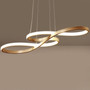 LED Pendent Light Nordic Originality Musical Note Curve Hanging Lamp Personality Bedroom Kitchen Restaurant Lighting Fixtures