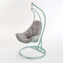 Hanging Chair Cushion Swing basket iron chair adult rocking chair Indoor outdoor green color