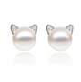 Stud Cat Ear Earrings