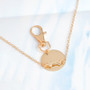 Dog Bone Charm Necklace with matching Collar for your dog