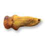 Plush 3D Fish-Shaped Cat Toy