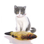 Plush 3D Fish-Shaped Cat Toy