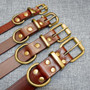Personalized Dog Leather Collar