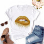 Lip Printed T-Shirt