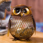 Timeless - Handmade Metal Owl Coin Box