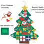 3.28FT DIY Christmas Tree with LED String Lights 30 PCS Ornaments for Kids