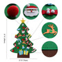 5 Ft. Wall Hanging DIY Felt Christmas Tree | For Kids & Toddlers