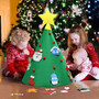 3D DIY Felt Christmas Tree | For Toddlers & Kids