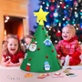 3D DIY Felt Christmas Tree | For Toddlers & Kids