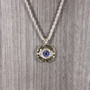 Crystal Eye Pendant Necklace