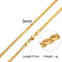 Stainless Steel Rope Chain