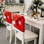 Christmas Decoration Chair Covers Dining Seat Santa Claus Home Party Decor Home Merry Christmas Ornament Navidad Xmas Gifts