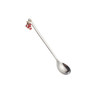 Stainless Christmas Spoon New Year 2021 Xmas Party Table Ornaments Coffee Spoon Christmas Decorations for Home Navidad Noel Gift