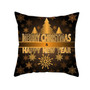 Christmas Cushion Cover Xmas PillowCase Christmas Decorations for Home Navidad Decors Elk and Snowflake Happy New Year 2020 2021