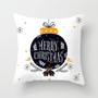 Christmas Cushion Cover Xmas PillowCase Christmas Decorations for Home Navidad Decors Elk and Snowflake Happy New Year 2020 2021