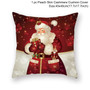 Christmas Cushion Cover Merry Christmas Decorations for Home 2020 Christmas Ornament Navidad Noel Xmas Gifts Happy New Year 2021