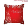 Christmas Cushion Cover Merry Christmas Decorations for Home 2020 Christmas Ornament Navidad Noel Xmas Gifts Happy New Year 2021