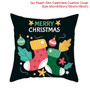 Christmas Cushion Cover Merry Christmas Decorations for Home 2020 Christmas Ornament Navidad Noel Xmas Gifts Happy New Year 2021