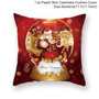 Christmas Cushion Cover Merry Christmas Decorations for Home 2020 Christmas Ornament Navidad Noel Xmas Gifts Happy New Year 2021