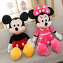 2pcs Mickey & Minnie Mouse Plush Toys