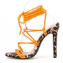 orange cheetah heels