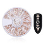 Rose Gold 3D Manicure Nail Art Decoration