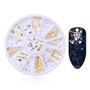 Rose Gold 3D Manicure Nail Art Decoration