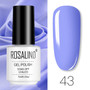 ROSALIND Gel Polish Set All For Manicure Semi Permanent Vernis top coat UV LED Gel Varnish Soak Off Nail Art Gel Nail Polish