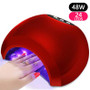 48W UV Lamp Gel LED Nail Lamp  Nail Dryer Sensor Sun Led Light Nail Art Manicure Tools