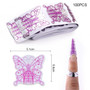 100Pcs Professional Nail Forms Nail  Extension Forms Women Salon  French Acrylic Nail Sticker Art  Tools