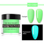 NICOLE DIARY 10g Fluorescence Neon Acrylic Dip Nail Powder  Gradient Pigment Dipping Glitter Powder Nail Art Deco