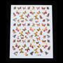 Holographic Butterfly Designs Sticker Nail Decal  DIY Slider for Manicure Nail Art Watermark Manicure Decor