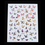 Holographic Butterfly Designs Sticker Nail Decal  DIY Slider for Manicure Nail Art Watermark Manicure Decor