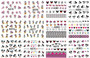 12 sheets water decal nail art decorations nail sticker tattoo full Cover beauty cartoon mouse Decals manicure supplies 2020 new