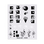 1PC Harunouta Water Nail Sticker Spot Womman Face Nair Art Transfer Stickers Slider Decals Tip Manicuring Art Decoration