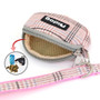 Dog Pink Harness/Leash Set