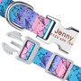 Personalized Floral Dog Collar