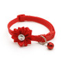 Pet Flower w/Bell Collar