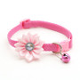 Pet Flower w/Bell Collar