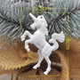 4PCS Artificial Mini Unicorn Doll Garden Home Model Plastic Statue Home Decoration Children Toy Decoration Christmas Pendant