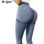 High Waist Compression Tights Sports Pants Push Up Running Women Gym Fitness Leggings Seamless Tummy Control Yoga Pants Stretchy