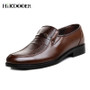 Fine Quality Men's Leather Slip On Round Toe Shoes