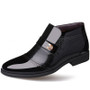 Leather Pointed Toe Dress Shoes For Men