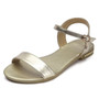 Genuine Cow leather Flat sandals For women